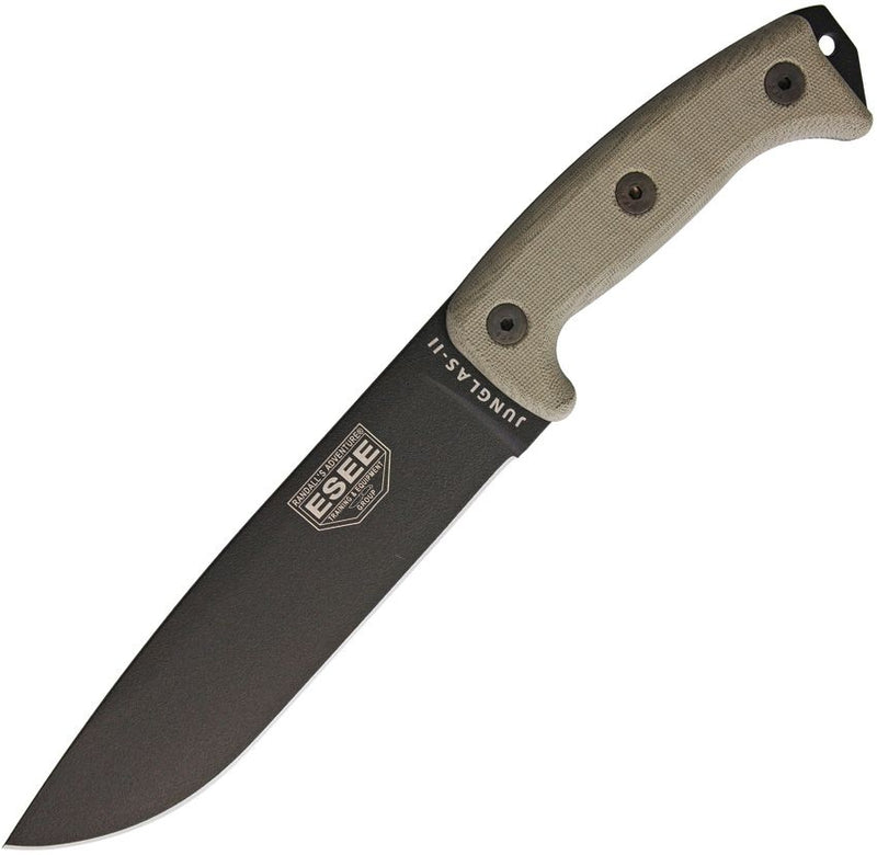 ESEE Junglas II Esee Logo Fixed Blade Knife [JUNGLAS-II-E]