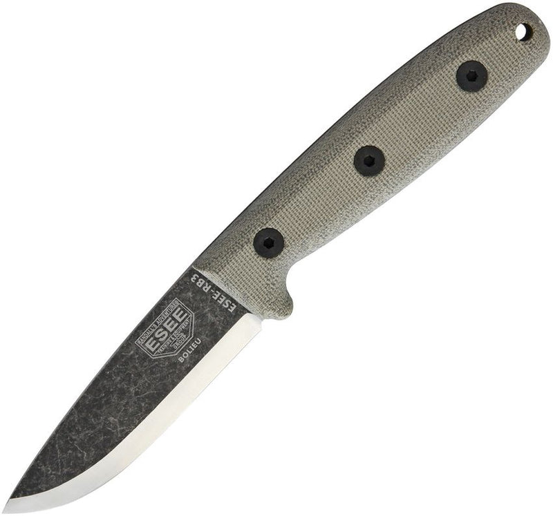 ESEE Camp Lore Reuben Bolieu Fixed Blade Knife [ESEE-RB3-BO]