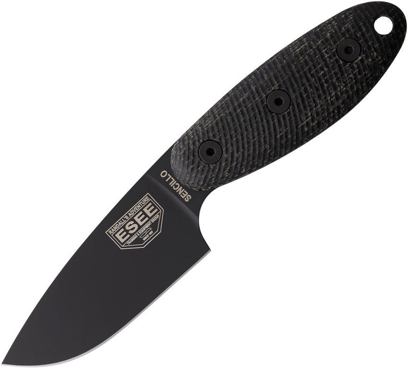 ESEE Sencillo Fixed Blade A2 Fixed Blade Knife [SENCILLO-A2C-BBM]