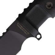 Extrema Ratio Task C Black Forprene (4.38" Bohler N690 stainless) Fixed Blade Knife [04.1000.0085/BLK] - product view 2