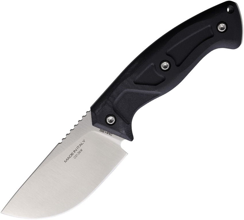 Extrema Ratio Venatus Fixed Blade Black G10 [04.1000.0091/NIT/SAT-BLK]