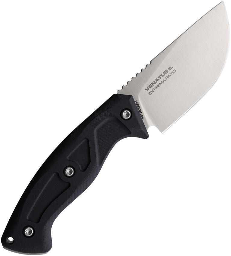 Extrema Ratio Venatus Fixed Blade Black G10 [04.1000.0091/NIT/SAT-BLK]