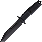Extrema Ratio Fulcrum S Black Forprene (6.00" Bohler N690 stainless) Fixed Blade Knife [04.1000.0092/BLK] - product view 1