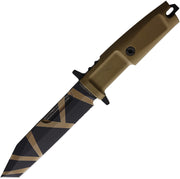 Extrema Ratio Fulcrum S Brown Forprene (6.00" Bohler N690 stainless) Fixed Blade Knife [04.1000.0092/DW] - product view 1