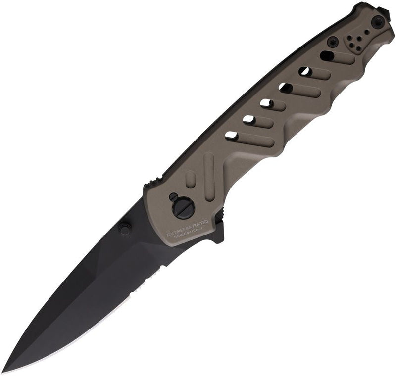 Extrema Ratio Caimano Nero N.A. Linerlock [04.1000.0166/BLK/TM]