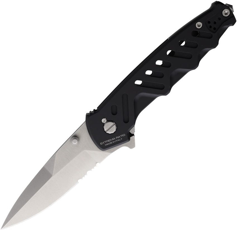 Extrema Ratio Caimano Nero N.A. Linerlock [04.1000.0166/SAT/BLK]