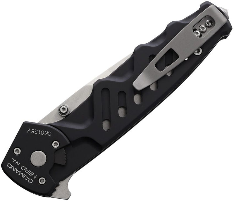 Extrema Ratio Caimano Nero N.A. Linerlock [04.1000.0166/SAT/BLK]
