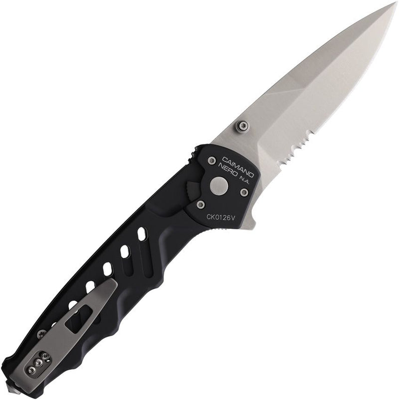 Extrema Ratio Caimano Nero N.A. Linerlock [04.1000.0166/SAT/BLK]