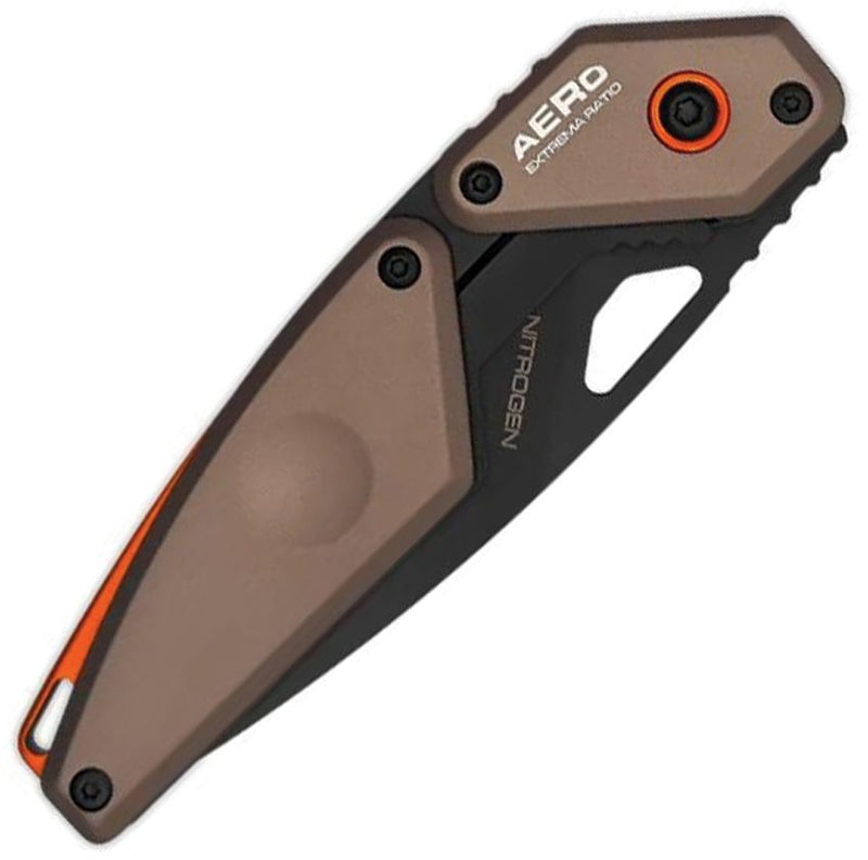 Extrema Ratio Aero Linerlock Mud Org [04.1000.0180/NIT/BLK/A3/A10]