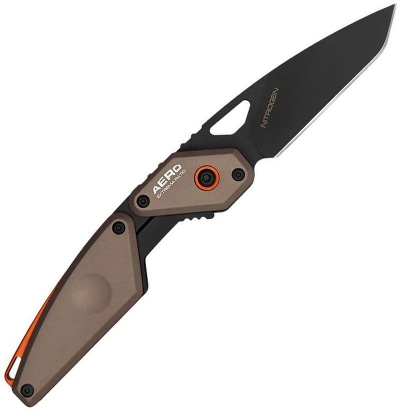 Extrema Ratio Aero Linerlock Mud Org [04.1000.0180/NIT/BLK/A3/A10]