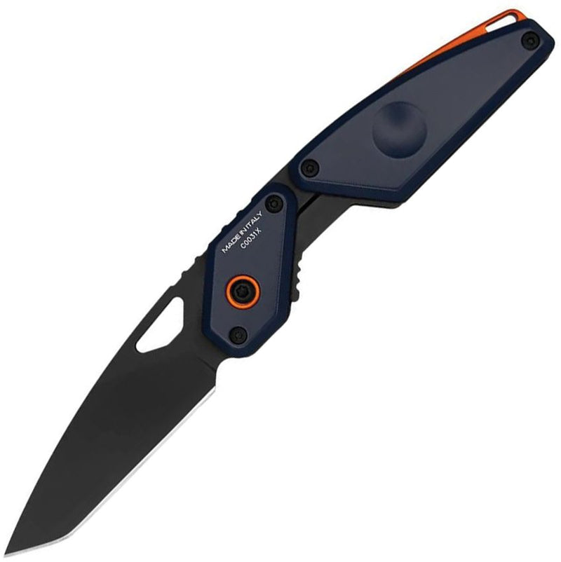 Extrema Ratio Aero Linerlock Blue/Org Folding Knife [04.1000.0180/NIT/BLK/C3/A10]