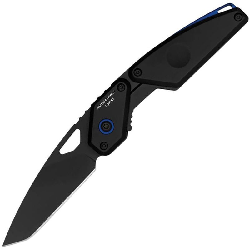 Extrema Ratio Aero Linerlock Black Blue [04.1000.0182/NIT/BLK/A1/A9]