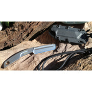Extrema Ratio NK3 Neck Knife Stonewash Fixed Blade Knife [04.1000.0206/SW] — view 3