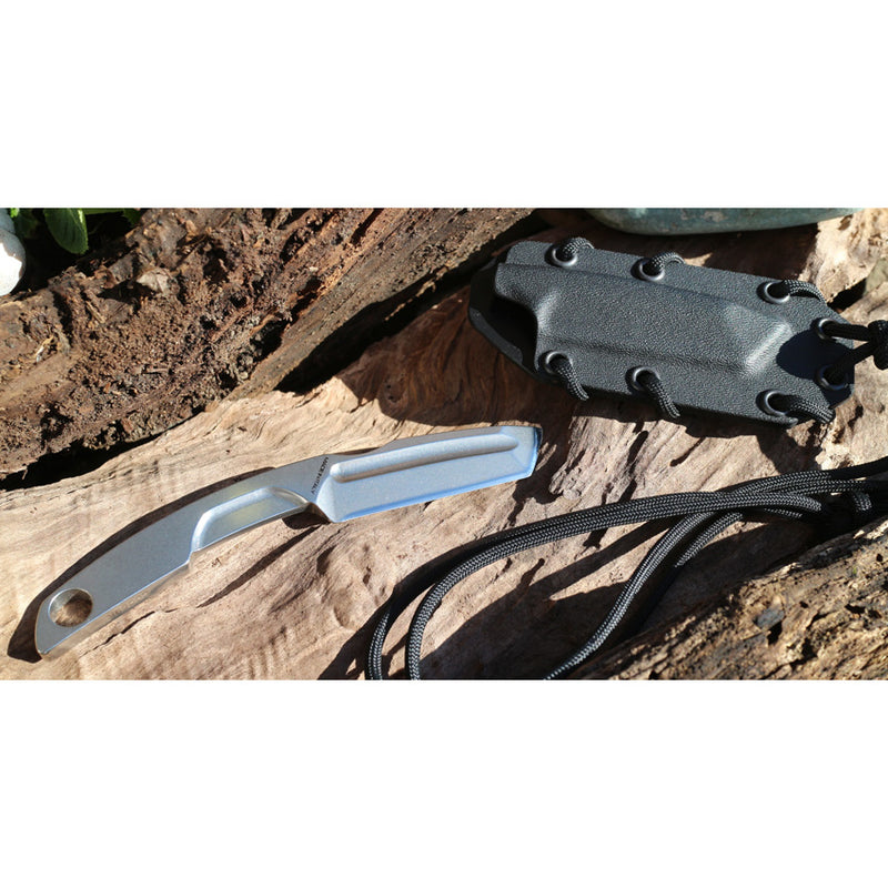 Extrema Ratio NK3 Neck Knife Stonewash Fixed Blade Knife [04.1000.0206/SW] — view 3