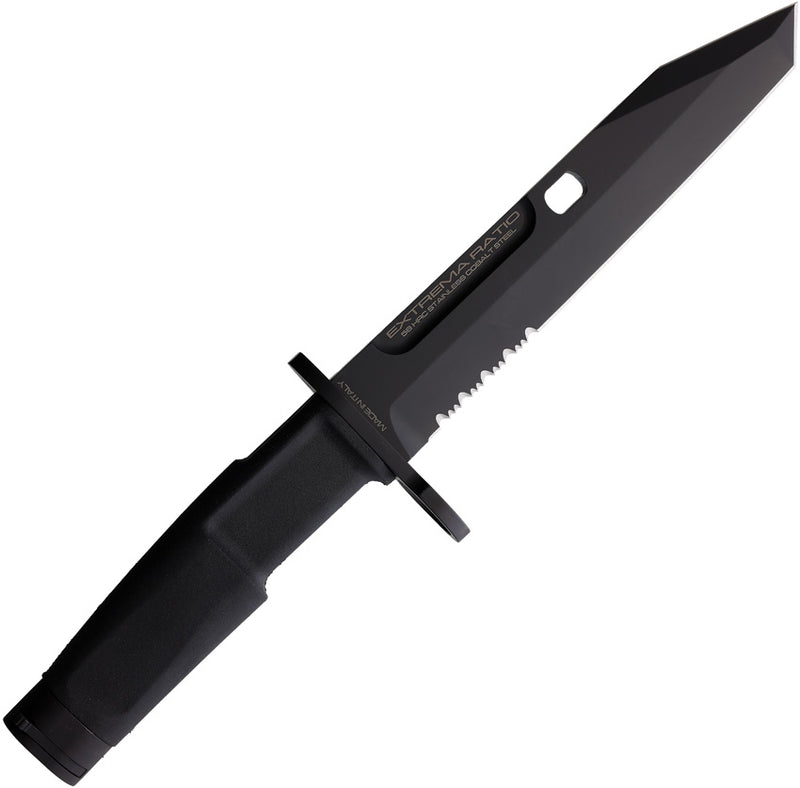 Extrema Ratio Fulcrum Combat Black Fixed Blade Knife [04.1000.0301/BLK] — view 2