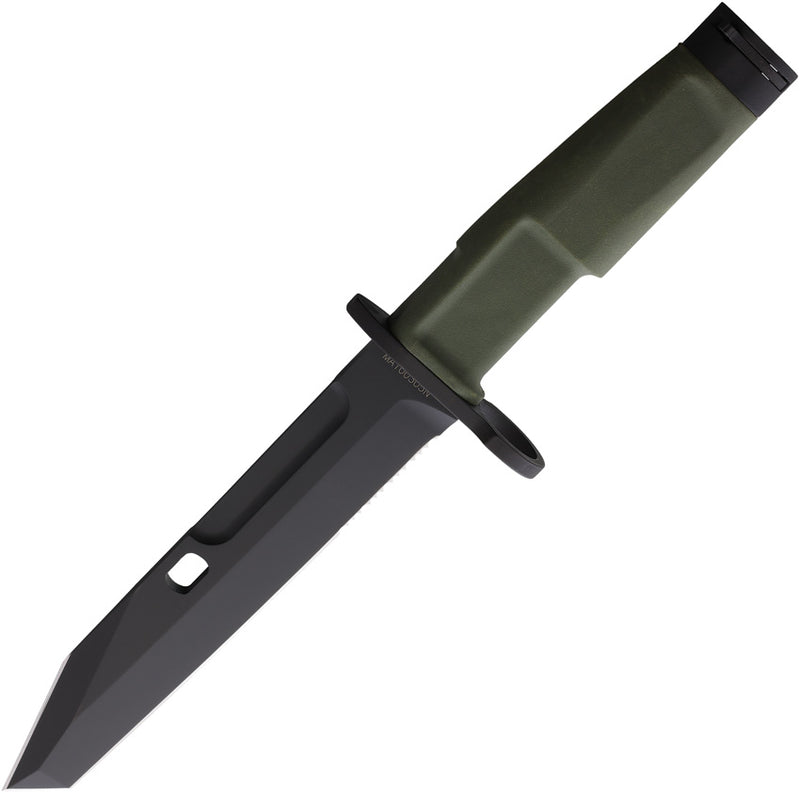Extrema Ratio Fulcrum Combat OD Green Forprene N690 Partially Serrated Tanto Fixed Blade Knife [04.1000.0301/GRN] - product view 1