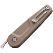 Extrema Ratio BDO R Brown Nylon (2.38" Bohler N690 stainless) Folding Knife [04.1000.0459/DW] - product view 2