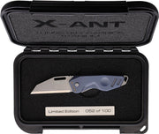 Extrema Ratio X-Ant Blue Titanium Tungsten Carbide Limited Edition Folding Knife [04.1000.0467/MD/TI] - product view 2
