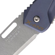 Extrema Ratio X-Ant Blue Titanium Tungsten Carbide Limited Edition Folding Knife [04.1000.0467/MD/TI] - product view 5