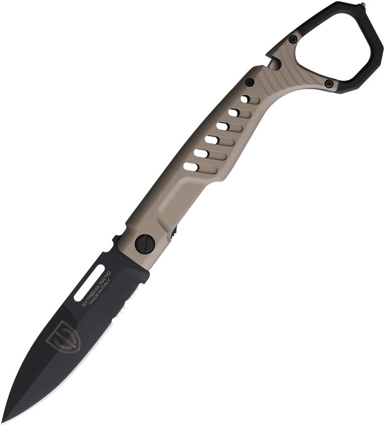Extrema Ratio MH-Stealth Linerlock Folding Knife [04.1000.0483/BLK/TM]