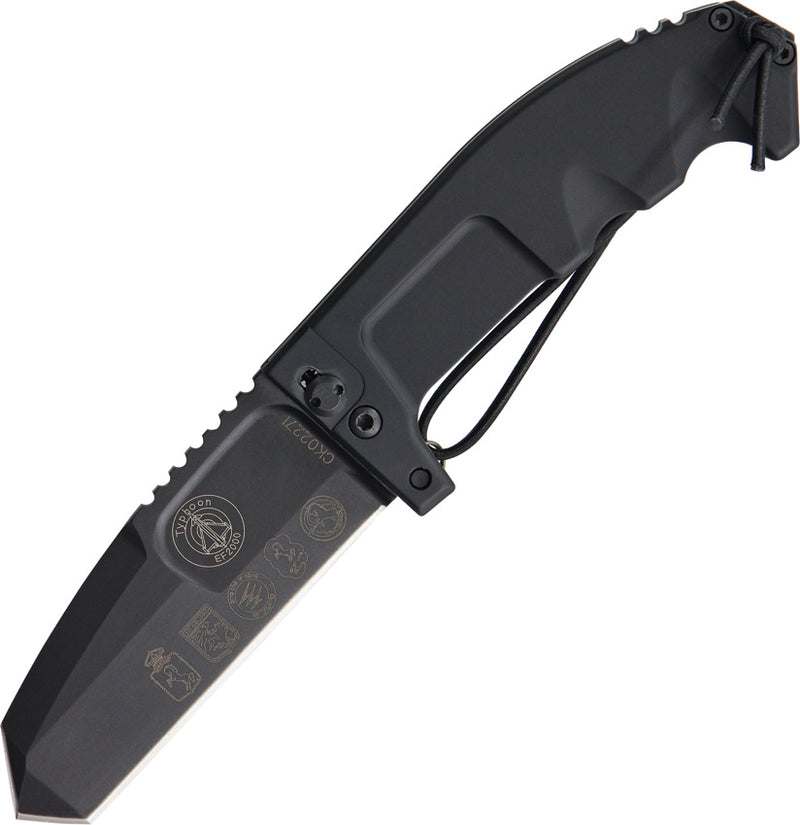 Extrema Ratio RAO Avio Black N690 Folding Knife with Survival Kit [04.1000.0141/BLK-G] - product view 1