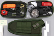 Extrema Ratio RAO Avio Black N690 Folding Knife with Survival Kit [04.1000.0141/BLK-G] - product view 3