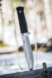 Fällkniven A1 Pro Fixed Blade Knife — Laminate cobalt / Black [FNA1PRO] — product view 6