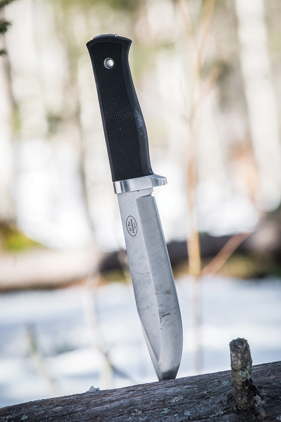 Fällkniven A1 Pro Fixed Blade Knife — Laminate cobalt / Black [FNA1PRO] — product view 6