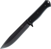 Fällkniven A1x Survival Knife Black — Laminate cobalt [FNA1XB] — product view 1