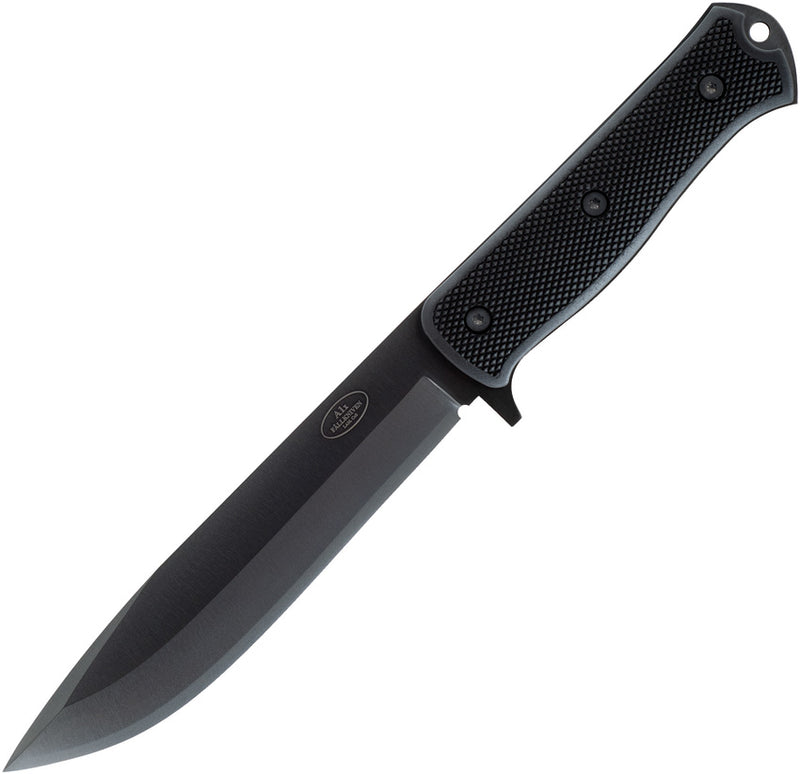 Fällkniven A1x Survival Knife Black — Laminate cobalt [FNA1XB] — product view 1