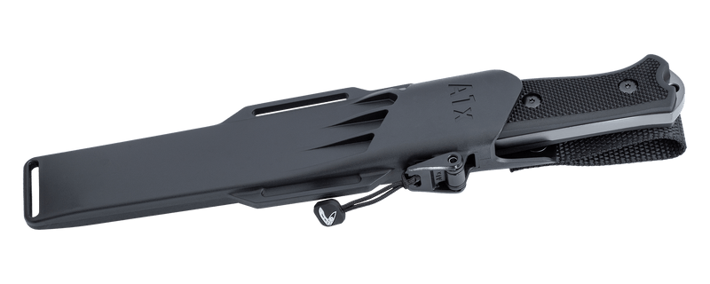 Fällkniven A1x Survival Knife Black — Laminate cobalt [FNA1XB] — product view 7