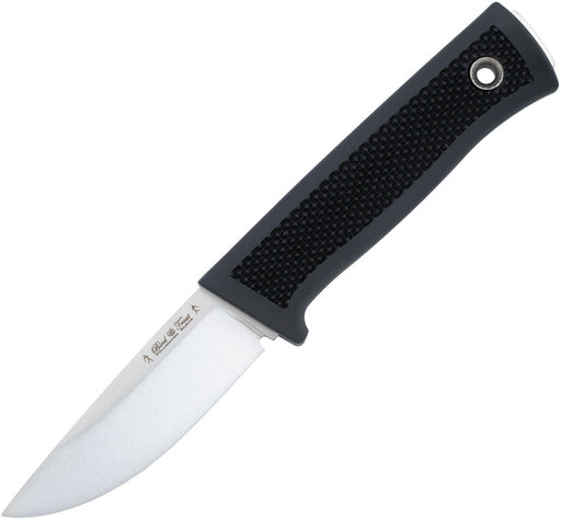 Fällkniven Bird and Trout Fixed Blade Knife / Lth — Elmax / Black [FNBTL] — product view 1
