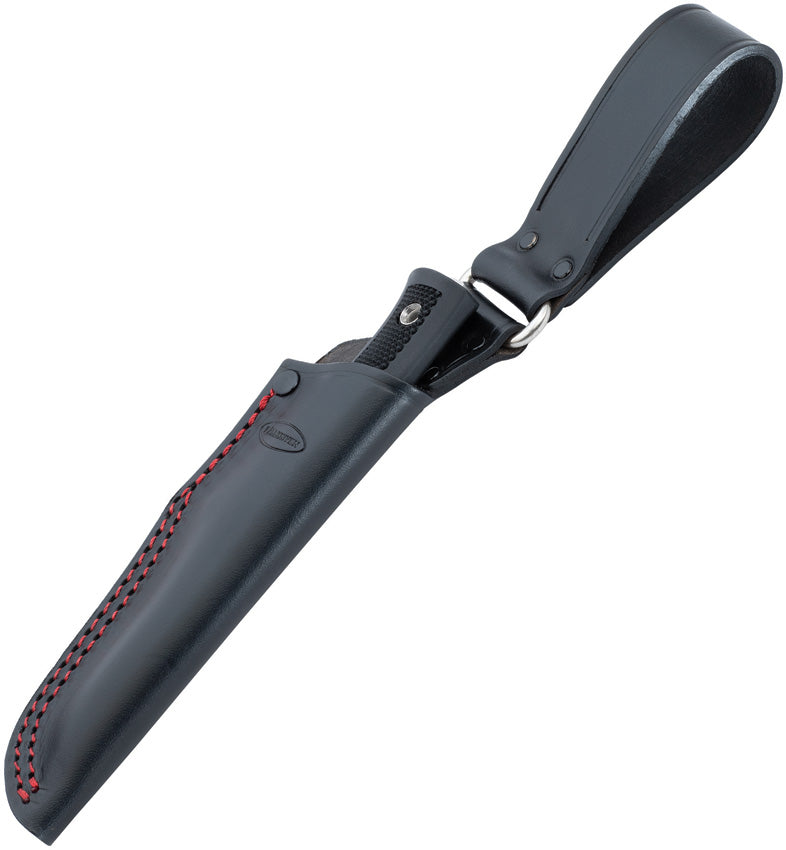 Fällkniven Bird and Trout Fixed Blade Knife / Lth — Elmax / Black [FNBTL] — product view 2