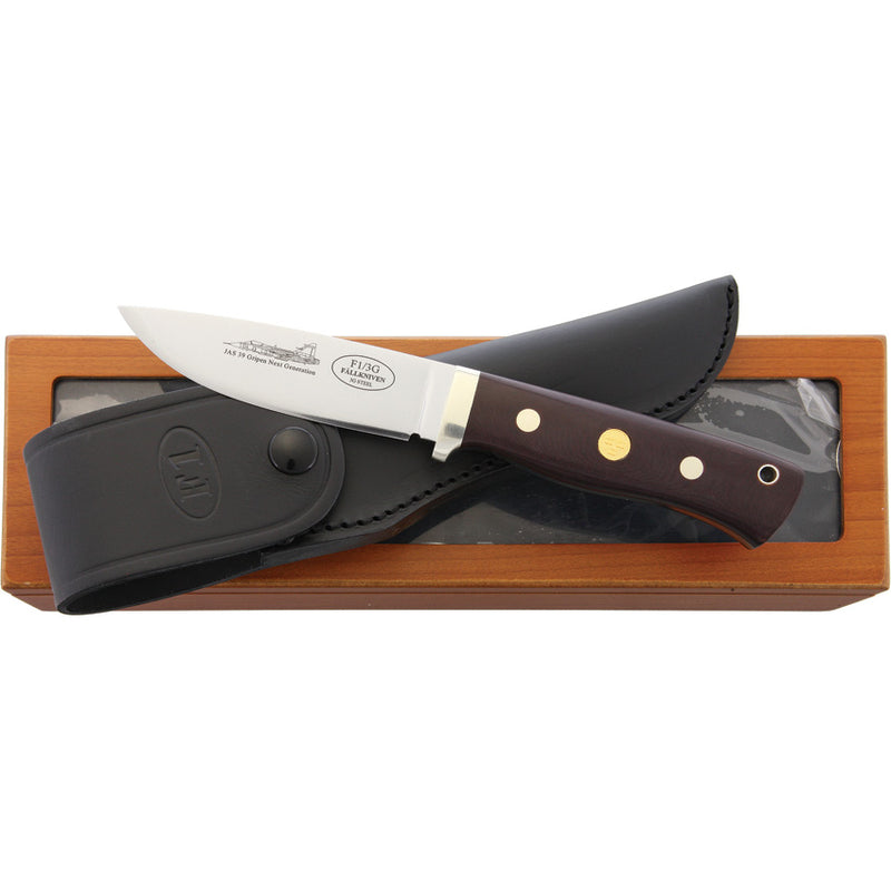 Fällkniven F1 Jas Next Generation Fixed Blade Knife — 3G / Red [FNF1L3GMM] — product view 3