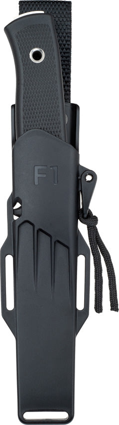 Fällkniven F1 Fixed Blade Knife / VG10 — VG-10 / Black [FNF1NZ] — product view 2
