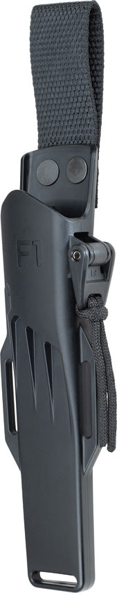 Fällkniven F1 Fixed Blade Knife / VG10 — VG-10 / Black [FNF1NZ] — product view 3