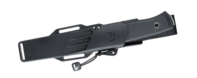 Fällkniven F1 Fixed Blade Knife / Elmax Zytel / Black [FNF1NZELMAX] — product view 4