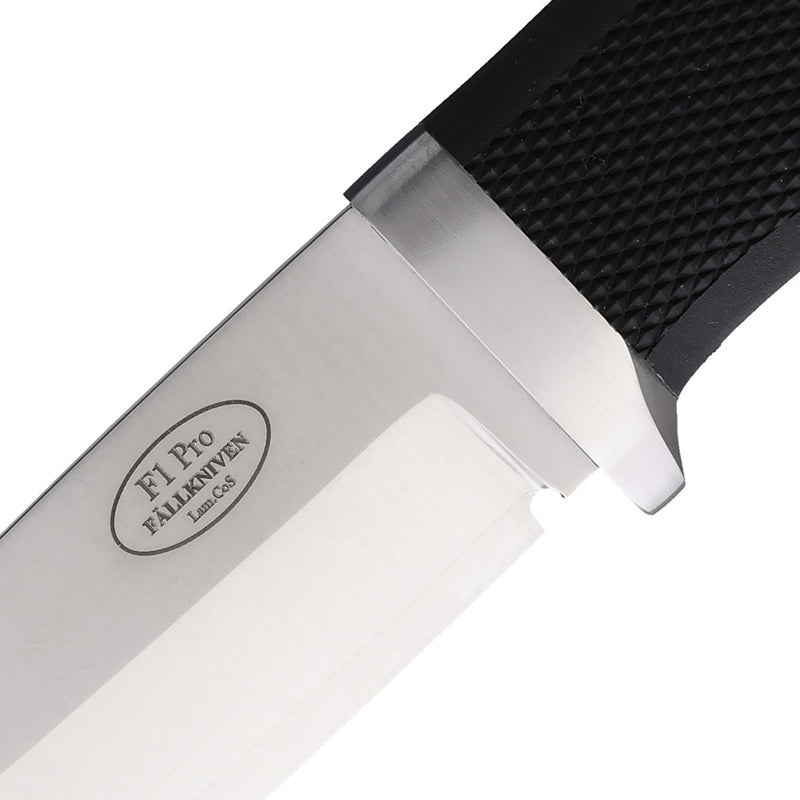 Fällkniven F1 Pro Fixed Blade Knife — Laminate cobalt / Black [FNF1PRO] — product view 3