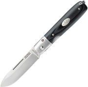 Fällkniven GP Liner Lock Black Micarta Folding Knife — Laminate cobalt [FNGPBM] — product view 1