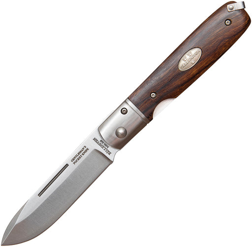 Fällkniven Gentlemans Liner Lock Ironwood Folding Knife — Laminate cobalt [FNGPDI] — product view 1