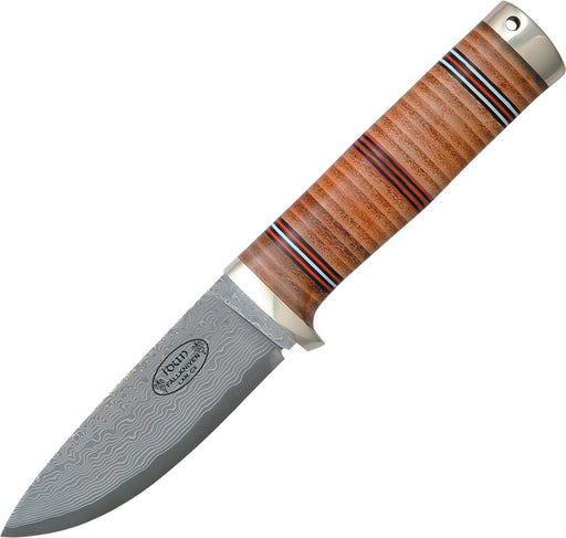 Fällkniven Idun Damascus - Northern Light Fixed Blade Knife — Cowry X Damascus [FNNL5CX] — product view 1