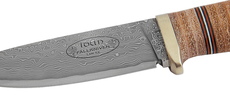 Fällkniven Idun Damascus - Northern Light Fixed Blade Knife — Cowry X Damascus [FNNL5CX] — product view 3