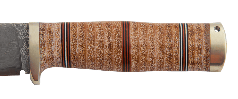 Fällkniven Idun Damascus - Northern Light Fixed Blade Knife — Cowry X Damascus [FNNL5CX] — product view 4