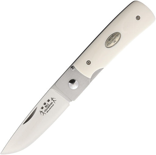 Fällkniven R1 Liner Lock Elforyn Handle Folding Knife — Elmax [FNRL1EY] — product view 1