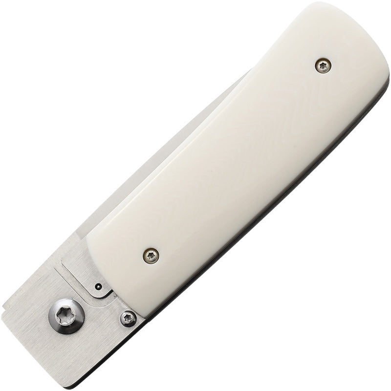 Fällkniven R1 Liner Lock Elforyn Handle Folding Knife — Elmax [FNRL1EY] — product view 2