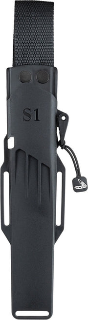 Fällkniven S1 Forest Knife — Laminated VG7 / Black [FNS1NZ] — product view 2