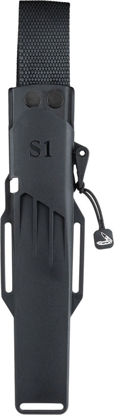 Fällkniven S1 Forest Knife — Laminated VG7 / Black [FNS1NZ] — product view 2