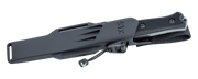Fällkniven S1x Survival Knife Black — Laminate cobalt [FNS1XB] — product view 7