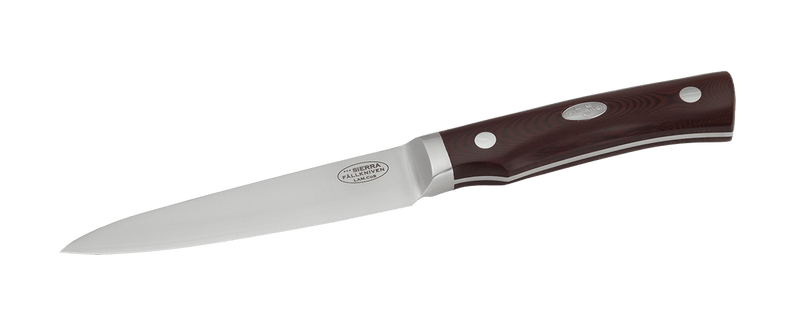 Fällkniven CMT Chefs Sierra Knife — Laminate cobalt / Red [FNSIERRA] — product view 2