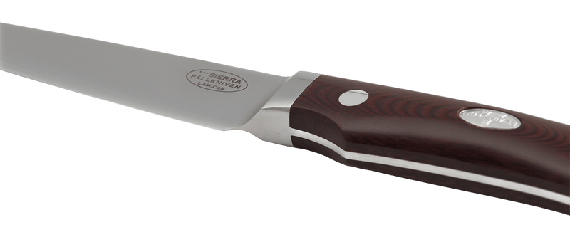 Fällkniven CMT Chefs Sierra Knife — Laminate cobalt / Red [FNSIERRA] — product view 3